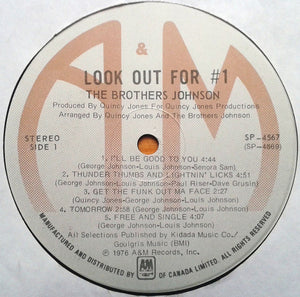 Brothers Johnson - Quincy Jones Presents - Look Out For #1 - 1976
