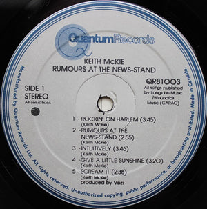 Keith McKie - Rumours At The News-stand - 1981