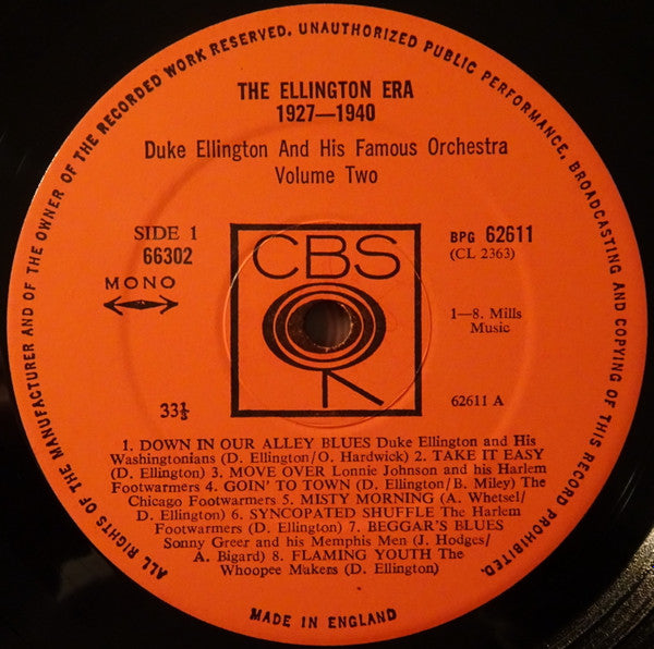 Duke Ellington And His Orchestra - The Ellington Era, 1927-1940: Volume Two