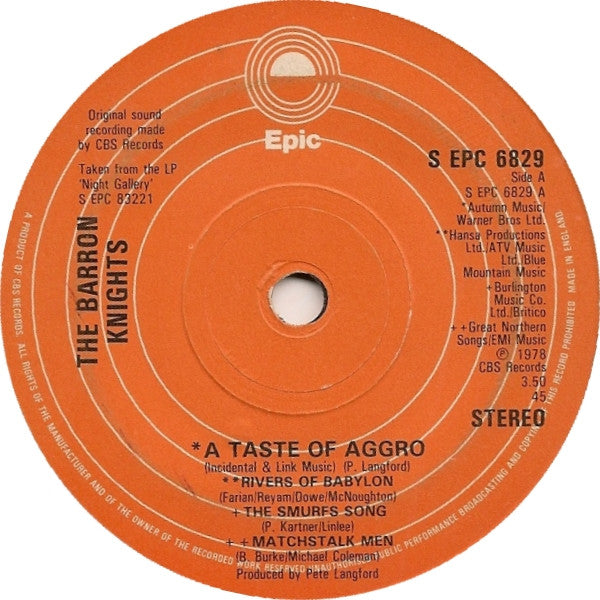 Barron Knights, The - A Taste Of Aggro - 1978