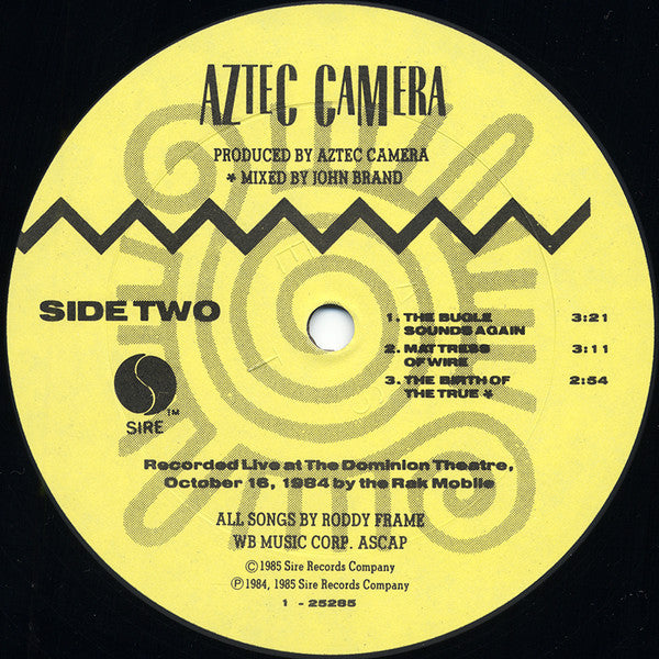 Aztec Camera - Backwards And Forwards - 1985