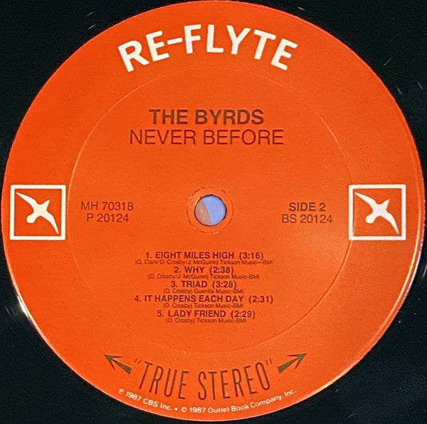 Byrds, The - Never Before - 1987