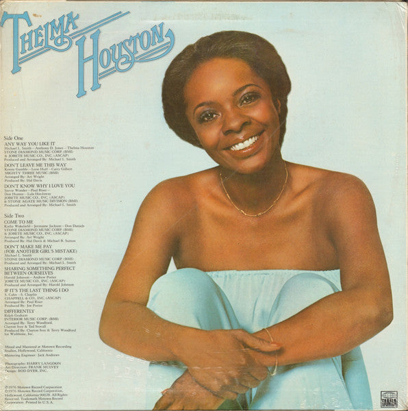 Thelma Houston - Any Way You Like It - 1976