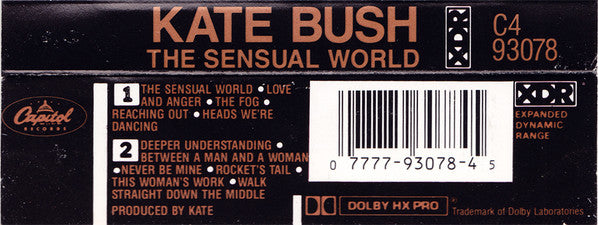 Kate Bush - The Sensual World - 1989