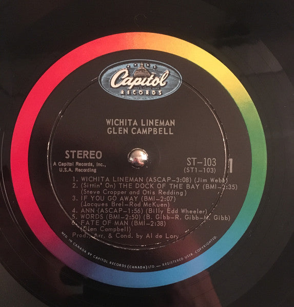 Glen Campbell - Wichita Lineman - 1968
