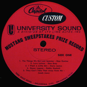 Various - The Lively Sound of University - 1966