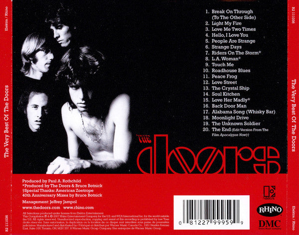 Doors, The - The Very Best Of The Doors - 2007