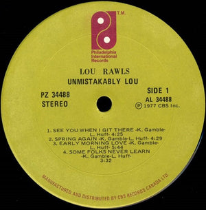 Lou Rawls - Unmistakably Lou