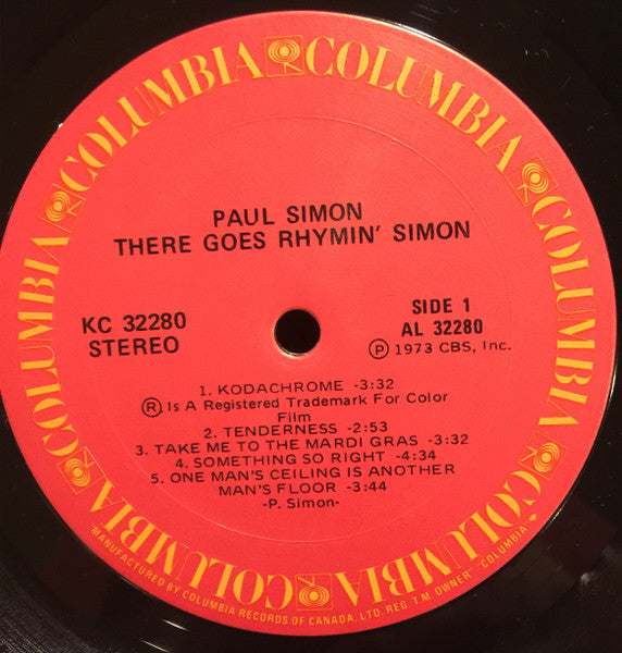 Paul Simon - There Goes Rhymin' Simon