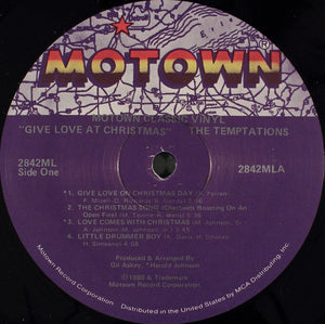 Temptations, The - Give Love At Christmas - 1987