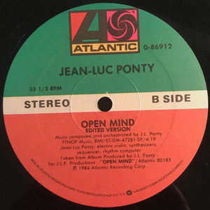 Jean-Luc Ponty - Open Mind 1984 - Quarantunes