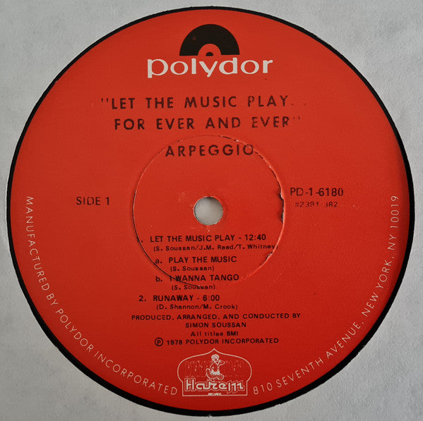 Arpeggio - Let The Music Play... - 1978