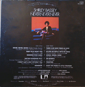 Shirley Bassey - Never Never Never