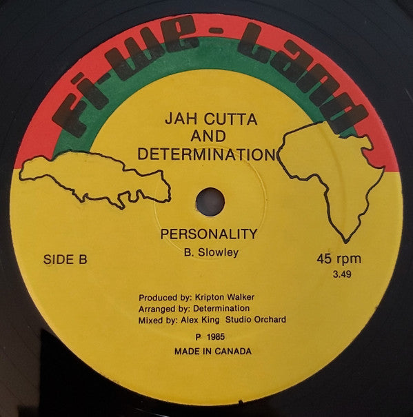 Jah Cutta - Tribute / Personality
