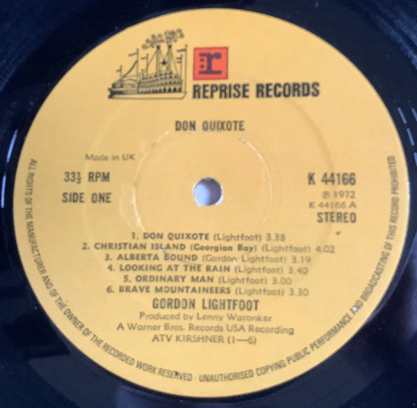 Gordon Lightfoot - 2 Originals Of Gordon Lightfoot - 1975