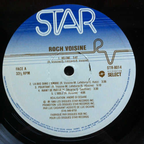 Roch Voisine - Hélène Vinyl Record