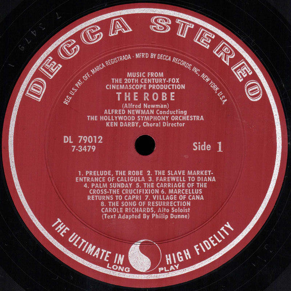 Alfred Newman - The Robe