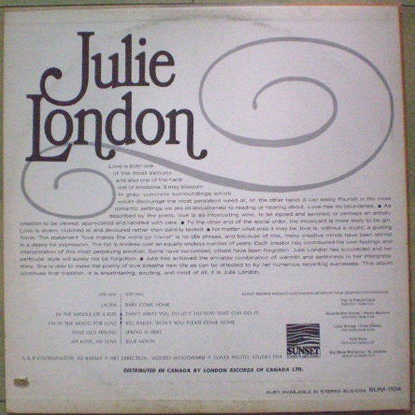 Julie London - Julie London - 1968