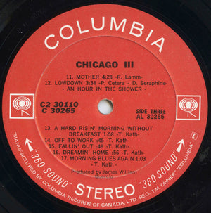 Chicago - Chicago III - 1971