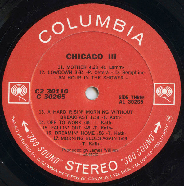 Chicago - Chicago III - 1971
