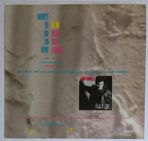 Gino Vannelli - Hurts To Be In Love - 1985