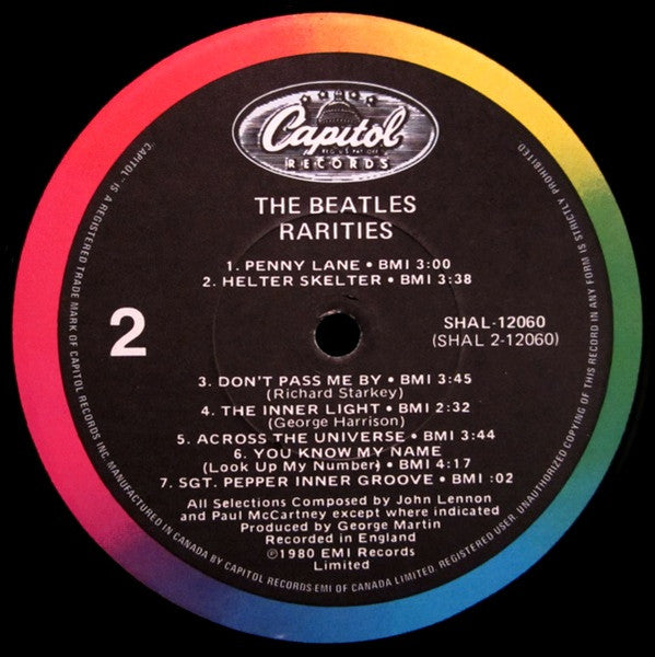 Beatles, The - Rarities - 1980