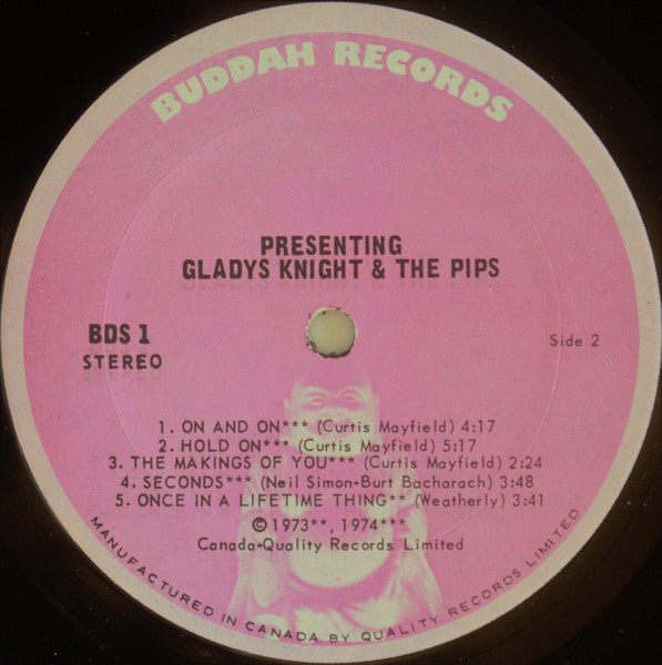Gladys Knight And The Pips - Presenting Gladys Knight & The Pips - 1974