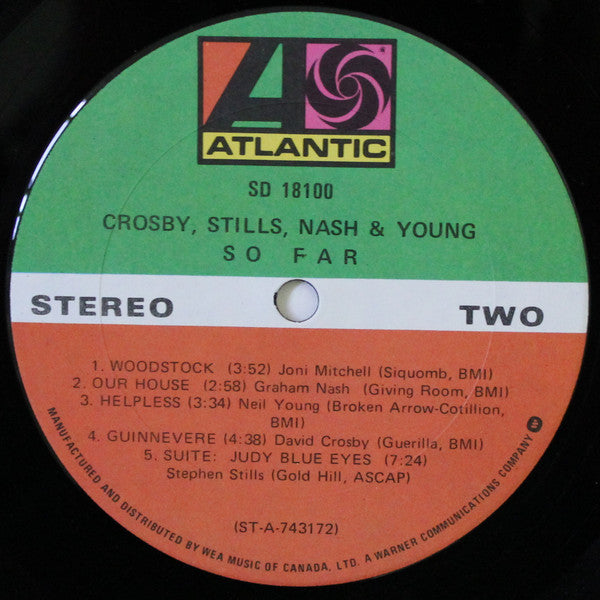 Crosby, Stills, Nash & Young - So Far -