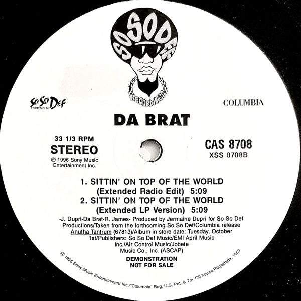 Da Brat - Sittin' On Top Of The World - 1996