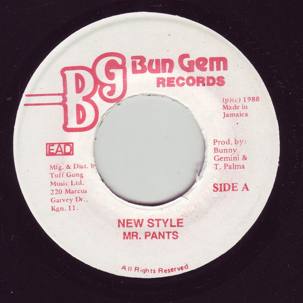 Mr. Pants - New Style - 1988
