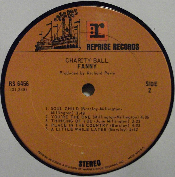 Fanny - Charity Ball - 1971