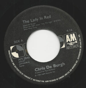 Chris De Burgh - The Lady In Red / The Vision - 1986