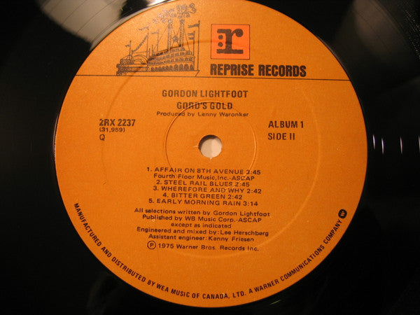 Gordon Lightfoot - Gord's Gold -