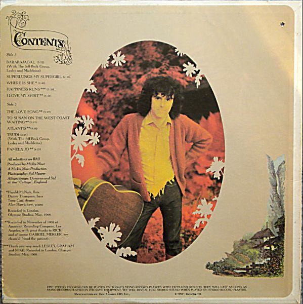 Donovan - Barabajagal - 1969