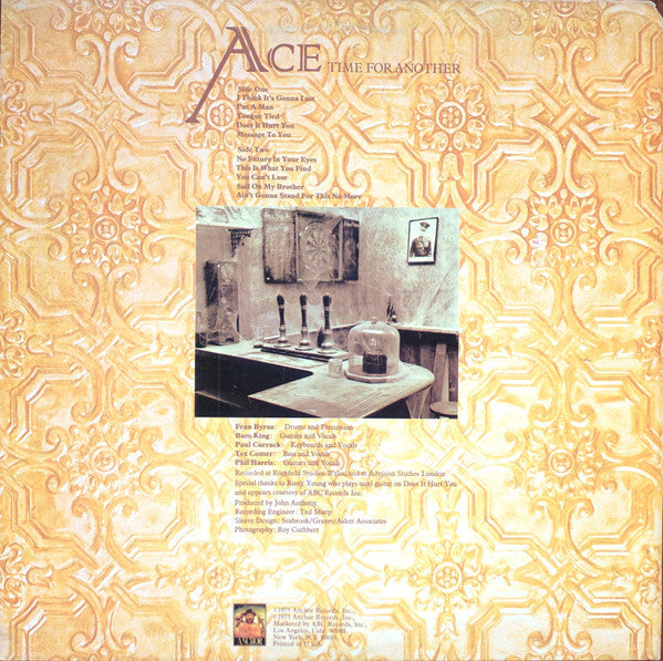 Ace  - Time For Another Vinyl Record