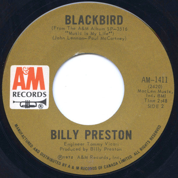 Billy Preston - Will It Go Round In Circles - 1973