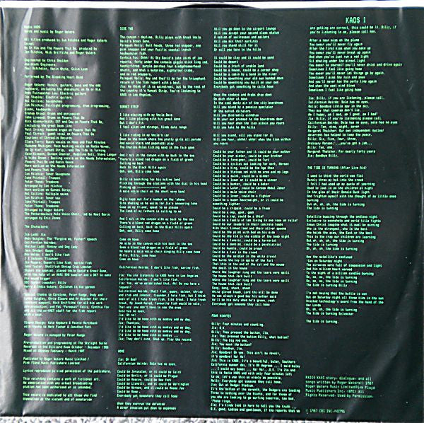Roger Waters - Radio K.A.O.S. - 1987