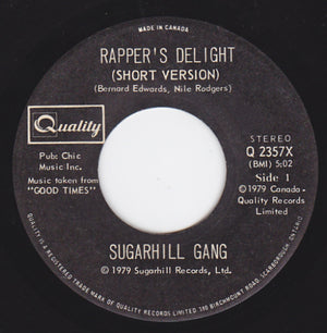 Sugarhill Gang - Rapper's Delight - 1979