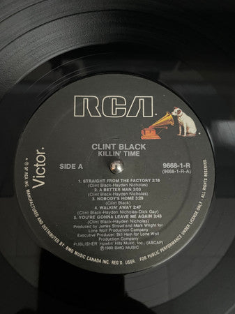 Clint Black - Killin' Time Vinyl Record