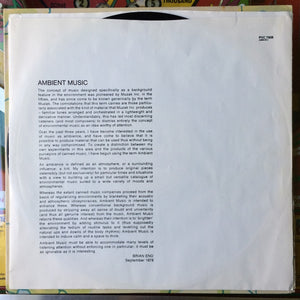Brian Eno - Ambient 1 (Music For Airports) - 1979