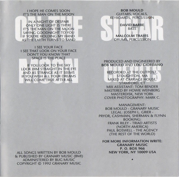 Sugar - Copper Blue (CD) - 1992
