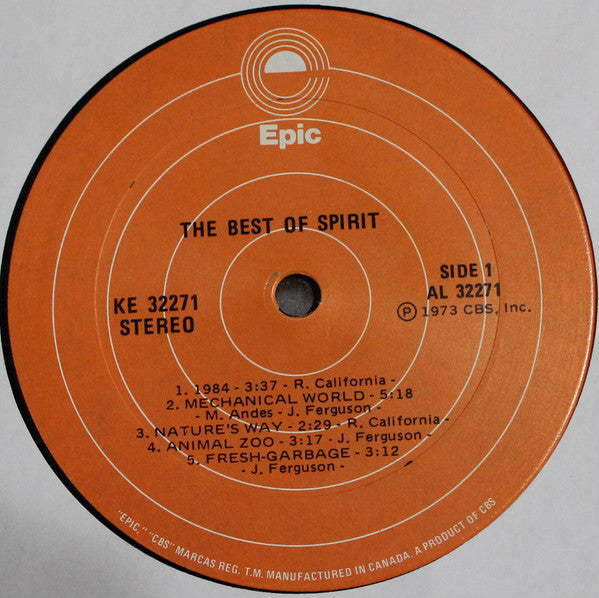 Spirit (8) - The Best Of Spirit