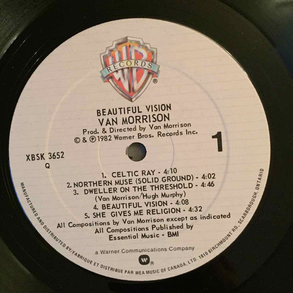 Van Morrison - Beautiful Vision - 1982