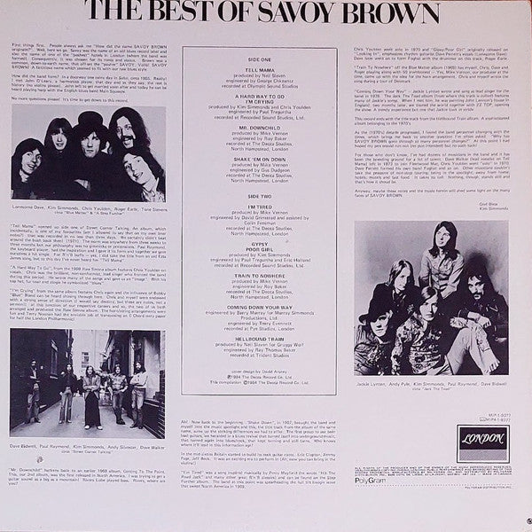 Savoy Brown - The Best Of Savoy Brown