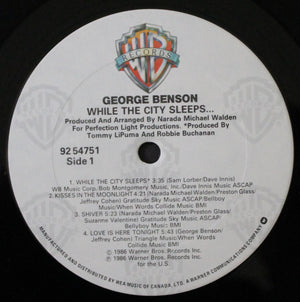 George Benson - While The City Sleeps... - 1986