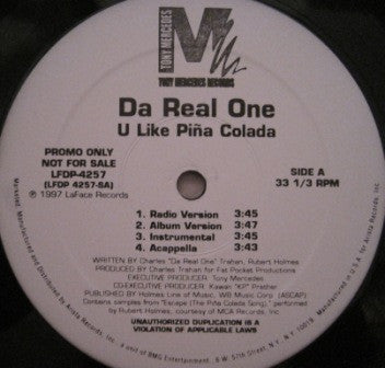 Da Real One / Luke - U Like Pina Colada / Let's Ride - 1997
