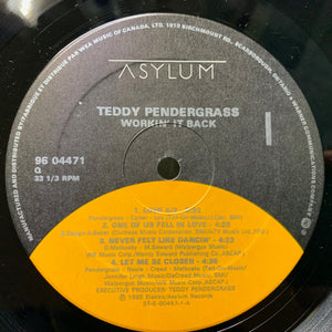 Teddy Pendergrass - Workin' It Back Vinyl Record