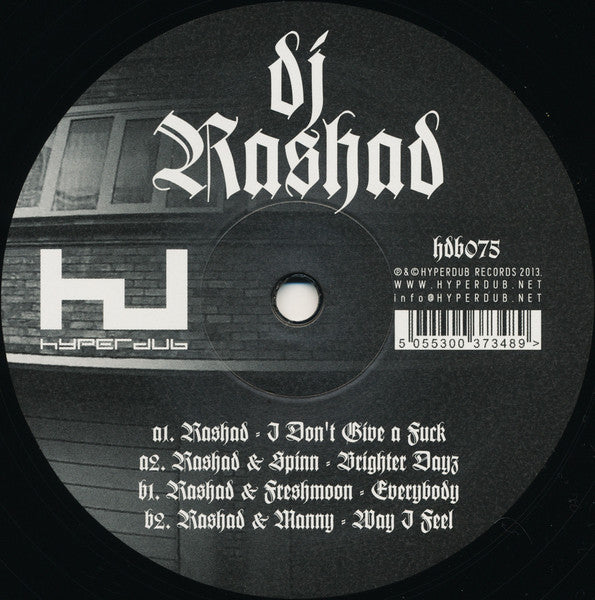 DJ Rashad - I Don't Give A Fuck