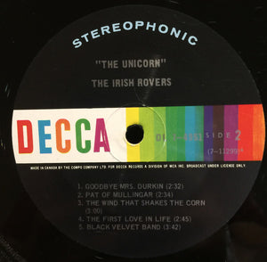 Irish Rovers, The - The Unicorn - 1967