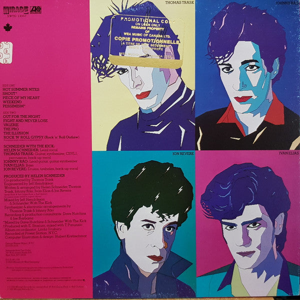 Helen Schneider With Kick (2), The - Exposed - 1982